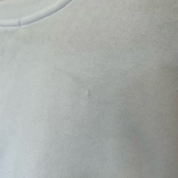 NWT Love Streak | White Cropped Rainbow Heart Sweatshirt - Picture 8 of 8